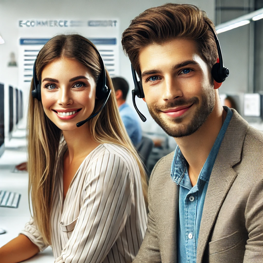 E-Commerce KI-Spezialist Illustration